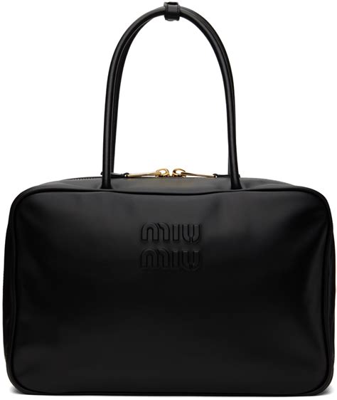 beau bag miu miu|Miu Miu Beau logo.